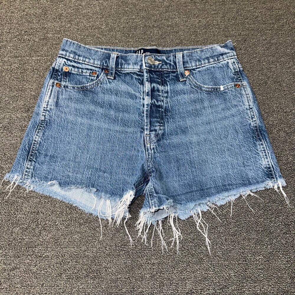 GAP Denim High Rise‎ Cheeky Short Women's Size 4/27 Boho Casual Indie Coquette